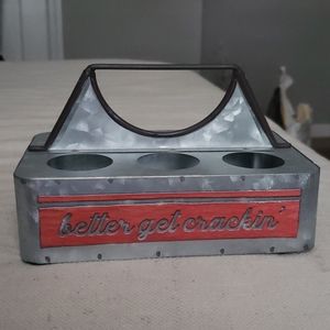 Better get crackin metal egg holder